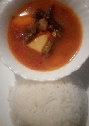 A picture of Mixed vegetable stew.
