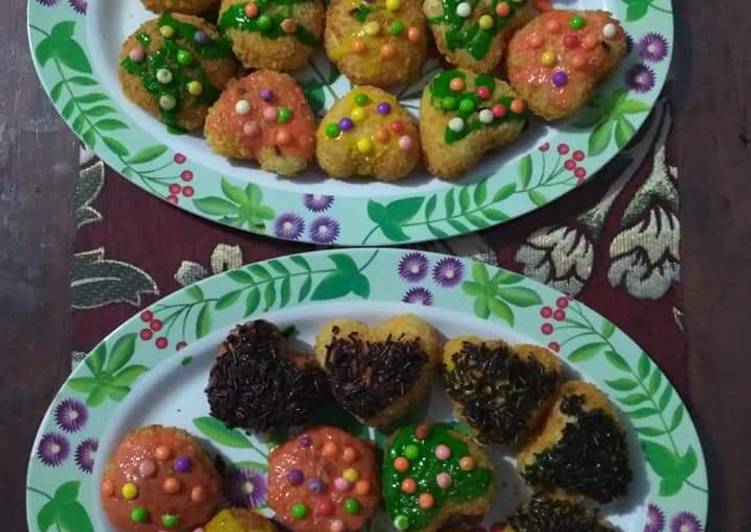 Donat singkong full colour