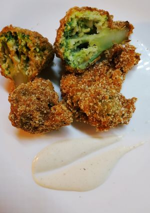 Rántott brokkoli recept fotója