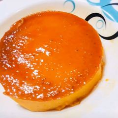 A picture of Egg custard pudding.