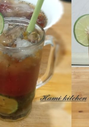 Foto resep Es Teh Sereh Ala Cafe