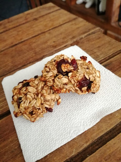 Una foto de Galletas de plátano y avena (fit)