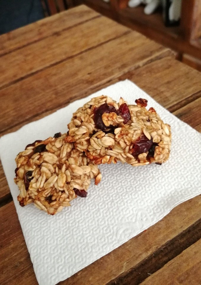Una foto de Galletas de plátano y avena (fit)