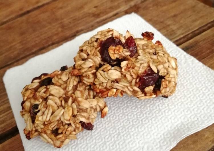 Galletas de plátano y avena (fit)