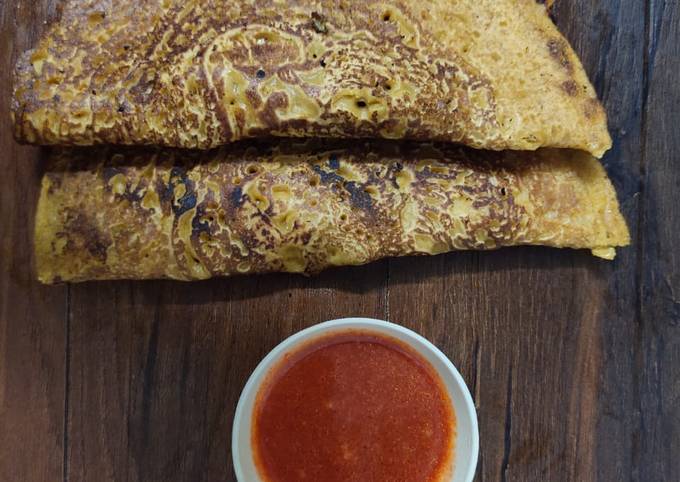 Simple Way to Prepare Ultimate Pancakes besan chilla