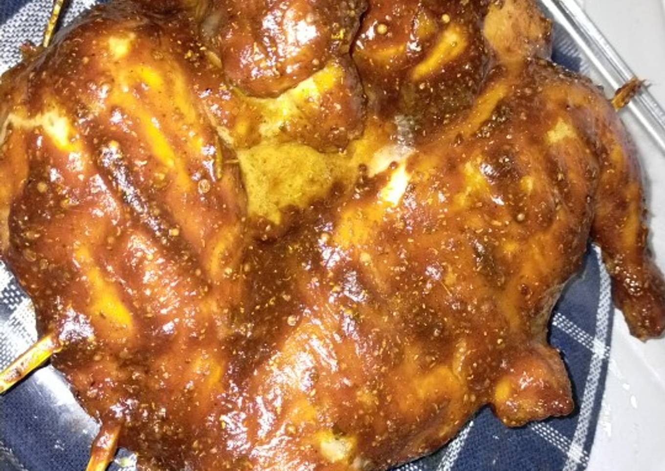 Ayam panggang kecap madu sederhana