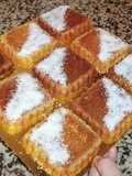 Individual Basbousa with Carrot and Lemon by Shaimaa Um Bara
