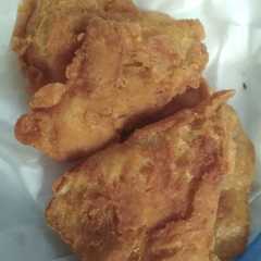 A picture of Kulit ayam palsu (dari telur).