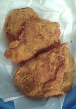 Foto resep Kulit ayam palsu (dari telur)