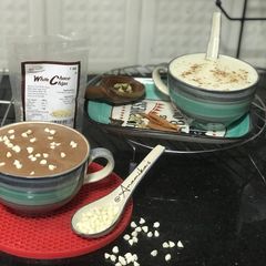 A picture of Mexican Hot Chocolate Drink: Champurrado.