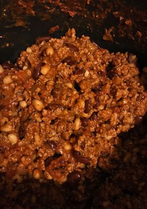 A picture of Jaime’s delicious chili.