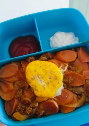 Foto resep Roti Sosis Sapi Kukus cocok untuk bekal