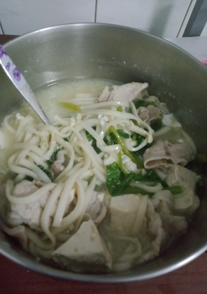快煮鍋 簡單湯麵 的食譜成品照片