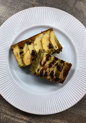 Une photo de Gâteau thé mâcha