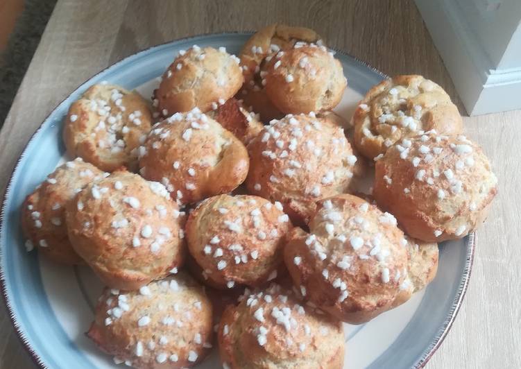 Voici la recette Chouquettes Délicieux garanti