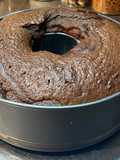 Bolo de chocolate simples