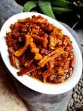Tumis Ham dan Tahu Saus Inggris