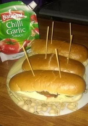 A picture of California burger.