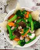 Canh bóng ngày tết