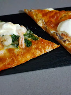 Una foto de Pizza integral