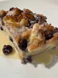 Blueberry Bread Pudding