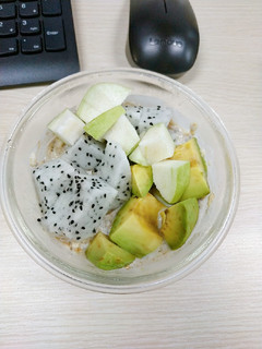 Hình của món Overnight oatmeal.
