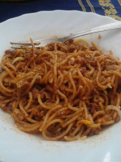 Una foto de Pasta con carne picada o chorizo en la multicooker 12 en 1 Moulinex