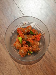 Foto resep Bakso Pedas