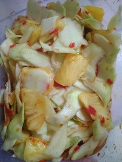 Foto resep Asinan mangga nanas