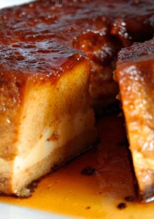Una foto de Budín de pan