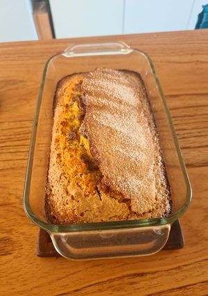 Una foto de Budín de mandarina en licuadora 🍊