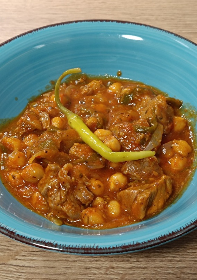 Una foto de Garbanzos al estilo turco