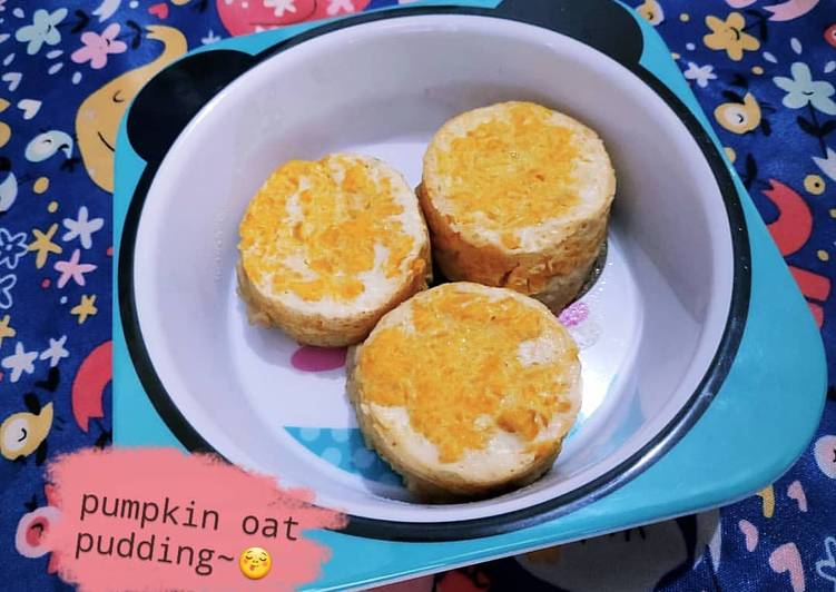 Mpasi 9m pumpkin oat pudding