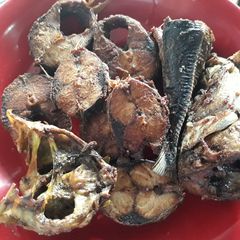 Fried fish A picture of Fried fish.