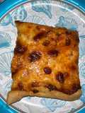 Thin crust paprika pizza