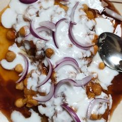 A picture of Tikki cholle.
