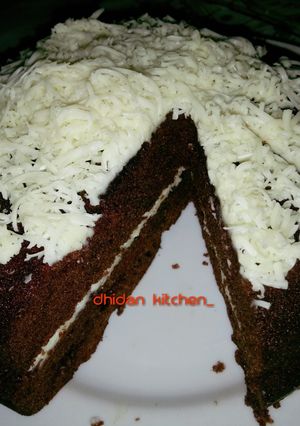 Foto resep Brownis coklat keju kukus simple enak
