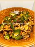 Tumis Kerang kupas cabai hijau