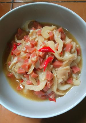 Foto resep Jamur sosis saus tiram
