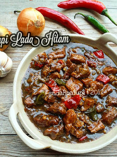 Foto resep Sapi Lada Hitam#KitaBerbagi