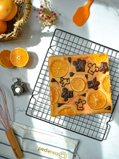 Foto resep Brownies Orange Cheesecake Cookpad