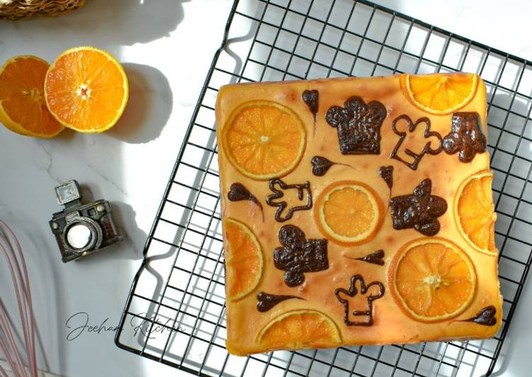 Brownies Orange Cheesecake Cookpad