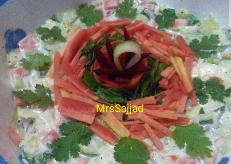 Step-by-Step Guide to Make Fall Mayo Veggie Salad
