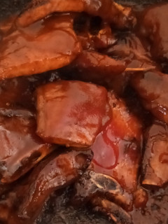 A picture of Pork chops.