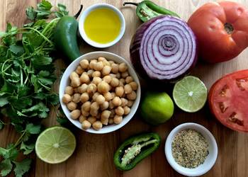 Easy Fast Cooking Chickpea Pico De Gallo Yummy