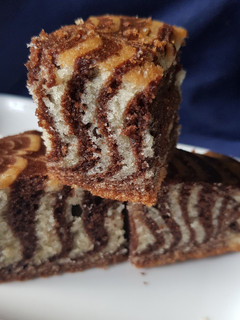A picture of Zebra Cake.