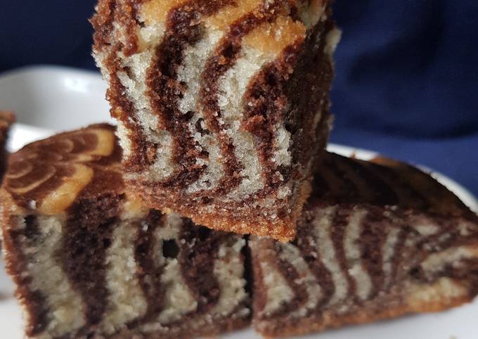 Recipe of Quick Zebra Cake