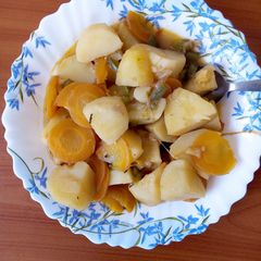 Stewed potatoes A picture of Stewed potatoes.