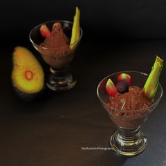 A picture of Avocado Chocolate Mousse.