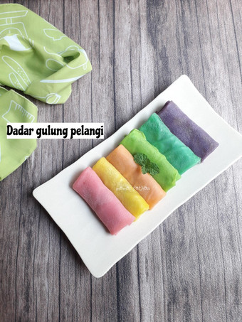 Anti Ribet, Memasak Dadar gulung pelangi Yang Lezat